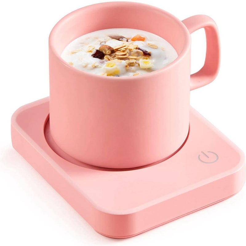 Vobaga Coffee Mug Warmer for Desk with Auto Shut Off & 3-Temp Settings, Coffee Cup Warmer with Smart Safety Alert Home Office Accessory, Perfect for Coffee, Tea, Milk (No Mug) - Image 1